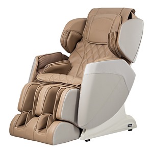 Titan Optimus 3D Full Body Compression Massage Chair (Taupe) $1000 + Free Shipping