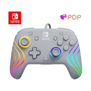 PDP Afterglow Wave Wired LED Controller for Nintendo Switch $17 & More + Free S&H w/ Prime