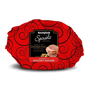 Target Circle Members: Smithfield Hickory Smoked Spiral Half Ham 50% Off or less w/ SD Cashback (In-Store or Pickup Only)