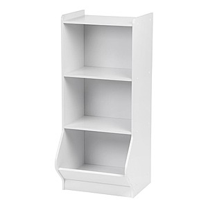 IRIS White 3-Tier Storage Organizer Shelf w/ Footboard $28.05 at Home Depot +  Free Curbside Pickup