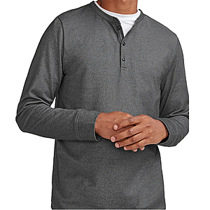 Express.com Men's Dress Shirts, L/S Polo & Moisture-Wicking Henleys $15 each, Linen-Cotton Windowpane Jacket $40 + Store Pickup