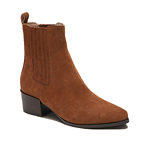 Banana Republic: Up to 50% Off Select Styles + Extra 15% Off: Suede Chelsea Boot $31.40 & More + Free S/H $50+