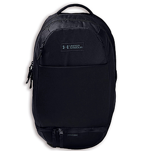 Under Armour Recruit 3.0 Backpack $15, Hustle 3.0 (Graphite) $16.80, Hustle 4.0 (select colors) $24.60 after Military/First Responder/Teacher Discount + FS w/ ShopRunner