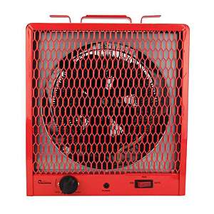 Dr. Infrared Heater - 5600 Watt Portable Workshop Space Heater, Red (DR-988R) $79.99 w/ Free Shipping
