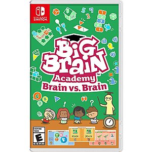 Big Brain Academy: Brain vs. Brain (Nintendo Switch) $15