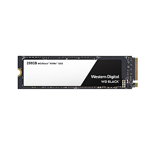 250GB WD Black PCIe NVMe M.2 SSD 3 for $75 + 6% SD Cashback & More + Free S&H