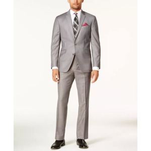 Kenneth Cole Reaction Men's Ready Flex Basketweave Slim-Fit Suit & Reviews - Suits & Tuxedos - Men - Macy's - $108