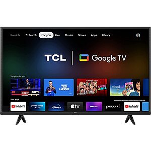TCL 50" Class 4-Series 4K UHD HDR Smart Google TV – 50S446 - $218.99 + F/S - Amazon