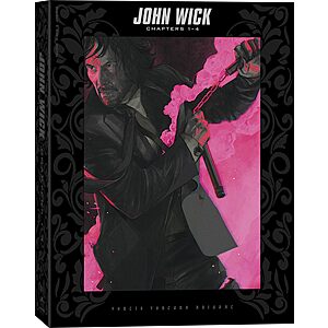 $16.38: 4-Movie John Wick: Chapter 1-4 Collection (Blu-ray + DVD + Digital)