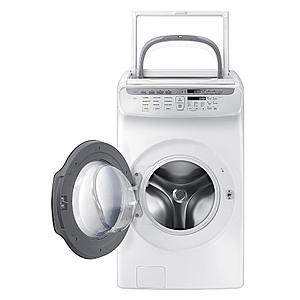 Samsung Flexwash 5.5 washer or Flexdry dryer 7.5 (white only) at Sears $799 each with free delivery