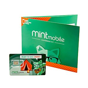 Mint Mobile: 3-Mo. Unlimited Talk/Text/8GB LTE Plan $20 + Free Shipping