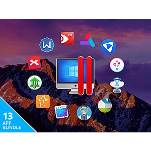 2020 Limited Edition Mac Bundle w/ Parallels Desktop 15 (Includes 13 Mac Apps) $36