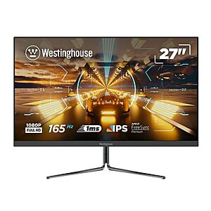 Select Micro Center Stores: 27" Westinghouse 1080p 165Hz IPS HDR Freesync Gaming Monitor $80 + Free Store Pickup at Micro Center