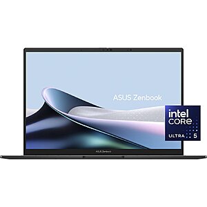 ASUS Zenbook 14: Core Ultra 5-125H, 14" FHD+ OLED Touch, 512GB SSD + $100 Cert. $550 (Plus/Total Tech Members)