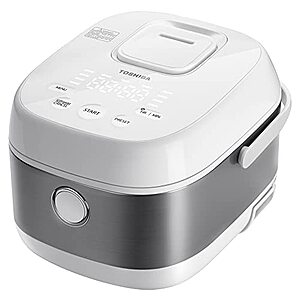 Toshiba Low Carb Rice Cooker with Fuzzy Logic $134.47 + Free Shipping