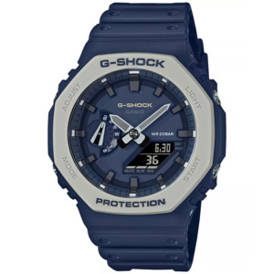 Casio Men's G-Shock GA2110ET Analog-Digital Resin Strap Watch (Blue) $49.50 + Free Shipping