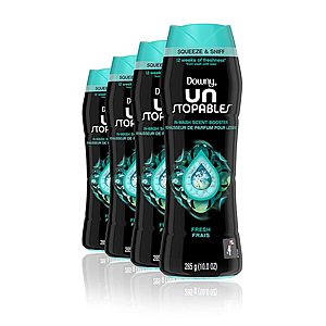 Prime Members: 4-Pk 10oz Downy Unstopables In-Wash Scent Booster Beads $16.40 w/ S&S + Free S&H