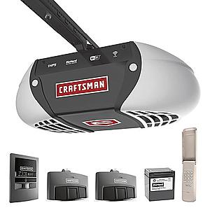 Craftsman 57918 1hp Ultra-Quiet Belt Drive Garage Door Opener w/ Battery Backup $200 or less + free S/H + $51.80 SYW Points