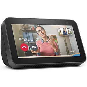 Amazon Prime Members: Echo Show 5 (2nd Gen, 2021 release) $35 + Free S&H + 10% Back w/ Prime Card