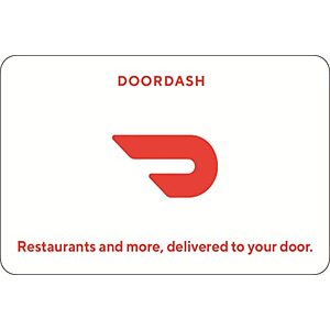 $100 DoorDash eGift Card (Digital Delivery) $80