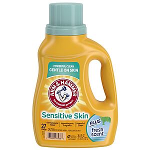 Arm & Hammer Laundry Detergent, 36.5 oz or 33.5 oz, $0.99 at Walgreens