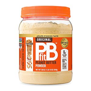 30-Oz PBfit Peanut Butter Powder $8.25 w/ Subscribe & Save