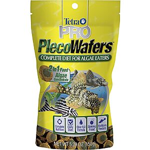5.29-Oz Tetra PRO PlecoWafers Aquarium Fish Food $3.74 w/ S&S + Free Shipping w/ Prime or on $35+