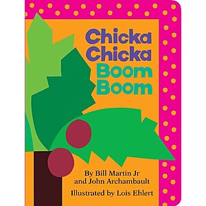 Chicka Chicka Boom Boom (Board Book) $3.67 + Free Shipping w/ Prime or on $35+