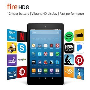 Amex Membership Rewards Cardholders: 16GB Fire HD 8 Tablet w/ Alexa  $30 & More (Must Use MR Pts, Select Accts)