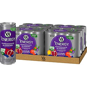 V8 + Energy 24-pack Peach Mango Flavor $12.72 with coupon