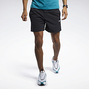 Reebok Outlet: Extra 40% Off Select Apparel: Men's Meet You There Shorts (Black) $10.20 & More + Free S/H