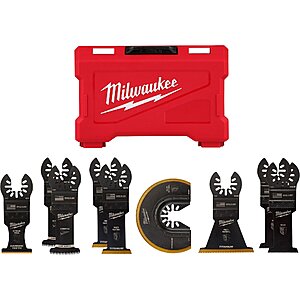 Milwaukee Universal Fit Open-Lok 9-Pc. Oscillating Multi-Tool General Purpose Variety Pack, Model# 49-10-9113 - $34.99 + free shipping