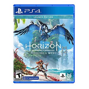 PS4 USED Horizon Forbidden West $39.99 Gamefly