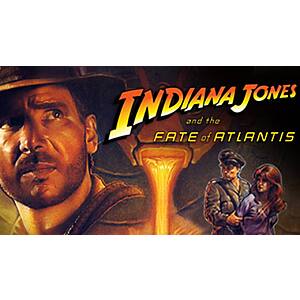 Indiana Jones Games (PC Digital Download): Emperor's Tomb, Fate of Atlantis, Last Crusade & More $1.25 Each