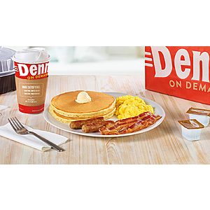 Denny's Restaurant: BOGO Grand Slams for You and Your Graduate Free + Free Curbside Pickup