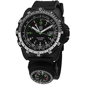 LuminoxRecon NAV SPC Compass GMT Watch $149.51, Luminox Men's EVO Navy Seal Colormark 3050 Series Watch $110 + FS & More