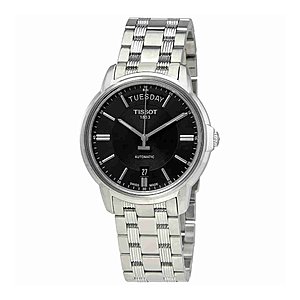 Tissot T-Classic Automatic III Day/Date Men's 39mm Stainless Steel Watch $199 + Free Shipping