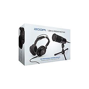 Zoom ZDM-1 Podcast XLR Mic Pack, $58.50 at Amazon (XLR Dynamic Microphone, Headphones, Stand, Cable)