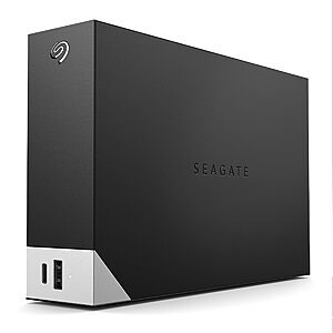 8TB Seagate One Touch Hub External Hard Drive w/ Front USB Ports $130 + Free Shipping
