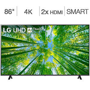 Costco Members: 86" LG UQ8000 Series 4K UHD LED TV w/ 5-Year Coverage $1100 + Free Delivery