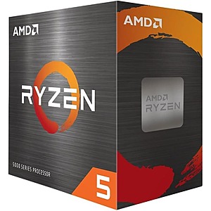 $119.99: AMD Ryzen™ 5 5600 6-Core, 12-Thread Unlocked Desktop Processor with Wraith Stealth Cooler