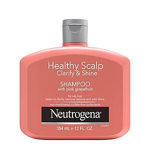 $6.55 /w S&S: Neutrogena Exfoliating Healthy Scalp Clarify & Shine Shampoo, 12oz