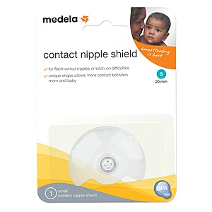 $5.88: Medela Contact Nipple Shield, 20mm Small