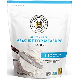 $6.95 w/ S&S: King Arthur Gluten Free Flour (3 lbs)