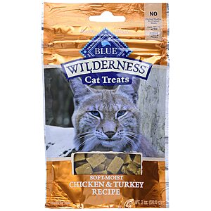 $2.24 w/ S&S: 2oz Blue Buffalo Wilderness Grain Free Cat Treats