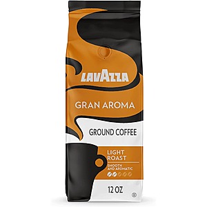 12-oz Lavazza Gran Aroma Ground Coffee Blend (Light Roast) $2.70 w/ Subscribe & Save