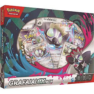 $16.91: Pokémon TCG: Grafaiai ex Box