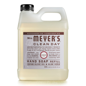 Mrs. Meyer's Hand Soap Refill, Made with Essential Oils, Biodegradable Formula, Lavender, 33 fl. oz (pack of 7) - $32.12
