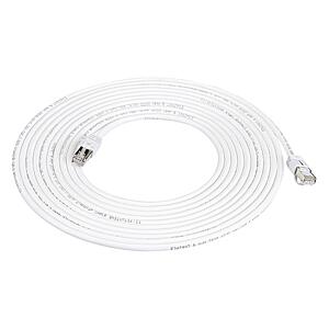 Amazon Basics RJ45 50 Foot Braided Nylon Cat 7 Ethernet Patch Cable $6.43 & more