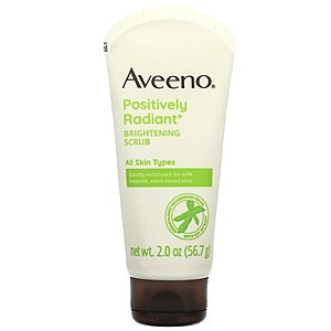 Aveeno Positively Radiant Skin Brightening Exfoliating Daily Facial Scrub ,2.0 oz [Subscribe & Save] $2.37 @ Amazon